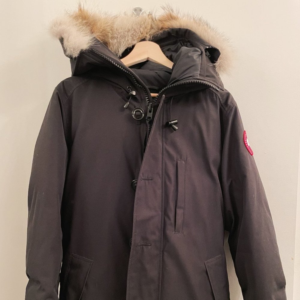 Canada Goose Mens Chateau Parka Size S Black